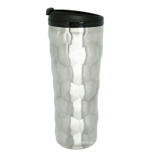 Originais do aço inoxidável vácuo Travel Mug 16 onças prata